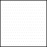 Perforations du plafond acoustique